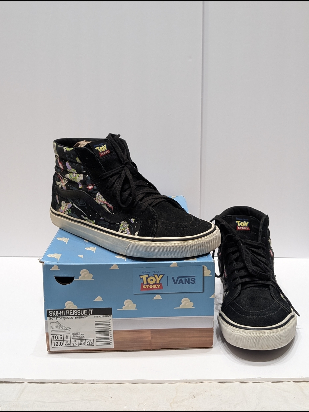 Vans Toy Story SK8-Hi Black & Multi Skate Shoes